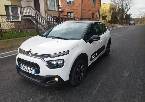 samochody osobowe Citroen C3 cena 47900 przebieg: 15000, rok produkcji 2020 z Zagórów